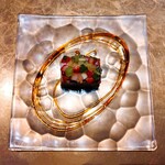 シャテーニュ - フォアグラのプリンアラモード