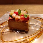 シャテーニュ - フォアグラのプリンアラモード