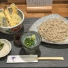 そば処 南郷 - ミニ天丼蕎麦セット