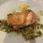 ビストロ  シピ - 信玄鶏のソテー フレッシュトマトとパセリのソース