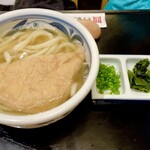 本格手打 もり家 東京店 - きつねうどん880円