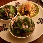 カタコト - 三点盛り