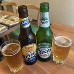 ベトナム料理レーロイ - ベトナムビール、フダ（コク）とラルー（キレ）各700円税別、以下外税表記