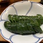 三ぶちゃん - きゅうりのぬか漬け