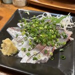 三ぶちゃん - アジ刺身