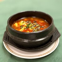 中国料理 盤古殿 新横浜プリンスホテル店 - 追加注文）麻婆豆腐鉄板仕上げ
