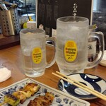 漁火と炭火焼き酒場まつむら - DAIYAME@220  こだわり酒場のタコハイメガ@297