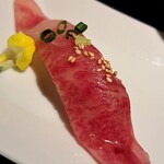 焼肉あきら - 和牛タテバラ寿司