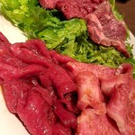 焼肉あきら - ロース、カルビ