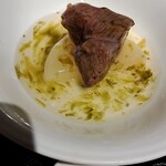 焼肉あきら - 牛ほほ肉の塩煮込み