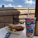 Yorkshire County Fish Shop - 『Beer Battered Fish & Chips $13.49』 『drink $4.79』