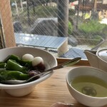 中村藤吉本店 - セットのデザート