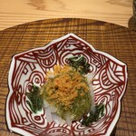 啝心 DAIA - 剣先イカ、カラスミかけ