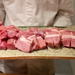 とんかつ乃ぐち - この日のお肉