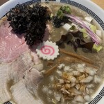 煮干しのビリー - 濃厚煮干し1100円+倍玉ねぎ150円