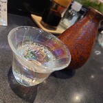 すし居酒屋 樽 - 豊盃　レインボー　おちょこがかわいい♪