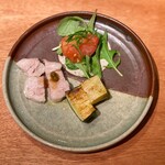 とんかつ乃ぐち - 前菜盛り合わせ