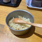 釜ひろ - 自家製天かす　※少しだけ、使いました