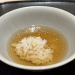 礒田 - スッポンのお出汁をかけて♪