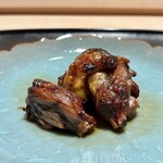 礒田 - スッポン（島原・養鼈）タレ焼き、山椒