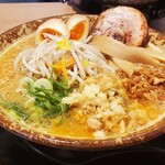 吟醸味噌らーめん まごころ亭 黒埼店 - 特製吟醸味噌らーめん　メンマトッピング