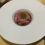 おき野 - 牛肉ポン酢