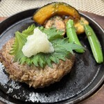 米沢牛ステーキレストラン 牛毘亭 - ハンバーグ和風