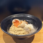 自家製麺 TANGO - 本日の和え玉は煮干