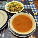 トルコ料理 アンカラ - サラダとスープ