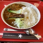 竹末道の駅本陣 - 喜連川カレーライス700円