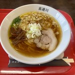 竹末道の駅本陣 - 丸鶏醤油ラーメン900円