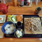 あかいし - Aセット（選べる麺はもりそば）税込900円
