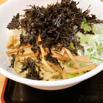 鼓志 - まぜそば400g(手揉み太麺)TP磯のり