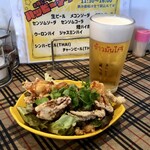 カオマンガイ - ソフトシェルクラブのニンニク揚げ　¥1,020-