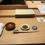 浅草壽司清 - カウンターセット