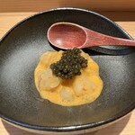 浅草壽司清 - ウニと赤エビ