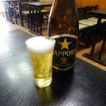 うなぎ赤垣 - 瓶ビール500円+税