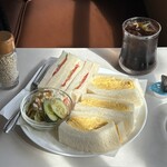 城亜 - 料理写真:サンドイッチセット