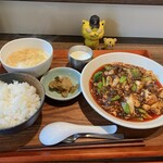 日々是中華 - 麻婆豆腐定食　1,200円(税込）