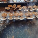 寿都湾 元祖 かき小屋 - 追加のはまぐり