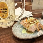 玉河 三鷹店 - メガ角ハイボール　お通し