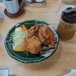 割烹 くしだ - 唐揚げ3個単品