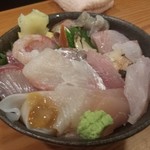 幸寿し - 能登穴水海鮮丼３８００円