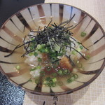 天然うなぎ しま村 - ３膳目は、お茶漬けで。