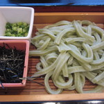 天然うなぎ しま村 - お子様重のうどん。