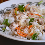 Raindrop - 香草と茹で鶏の混ぜご飯(スープ付)＠税込980円