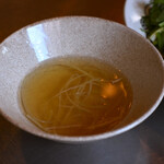 Raindrop - 香草と茹で鶏の混ぜご飯(スープ付)＠税込980円