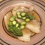 イタリア料理 今井 - 天城黒豚　北海道アスパラ
