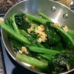 海王 - ほうれん草ソテー