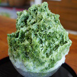 茶の木村園 - 特製とろりん濃厚抹茶（500円）＋練乳（50円）